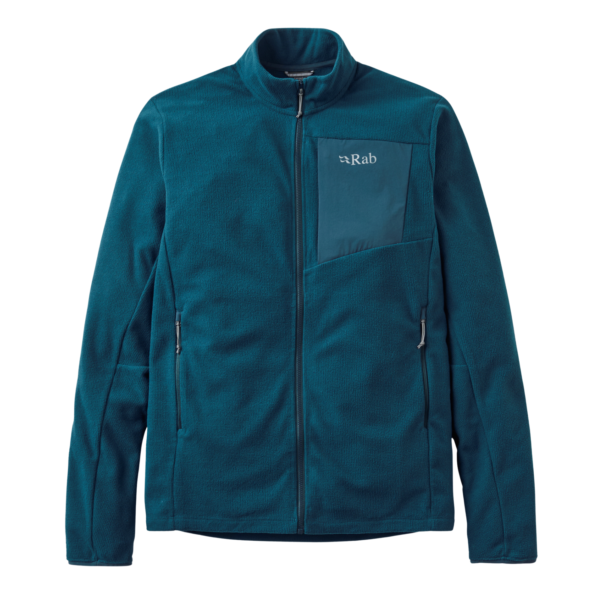 Rab Men's Tecton Full Zip Fleece (Tempest Blue)