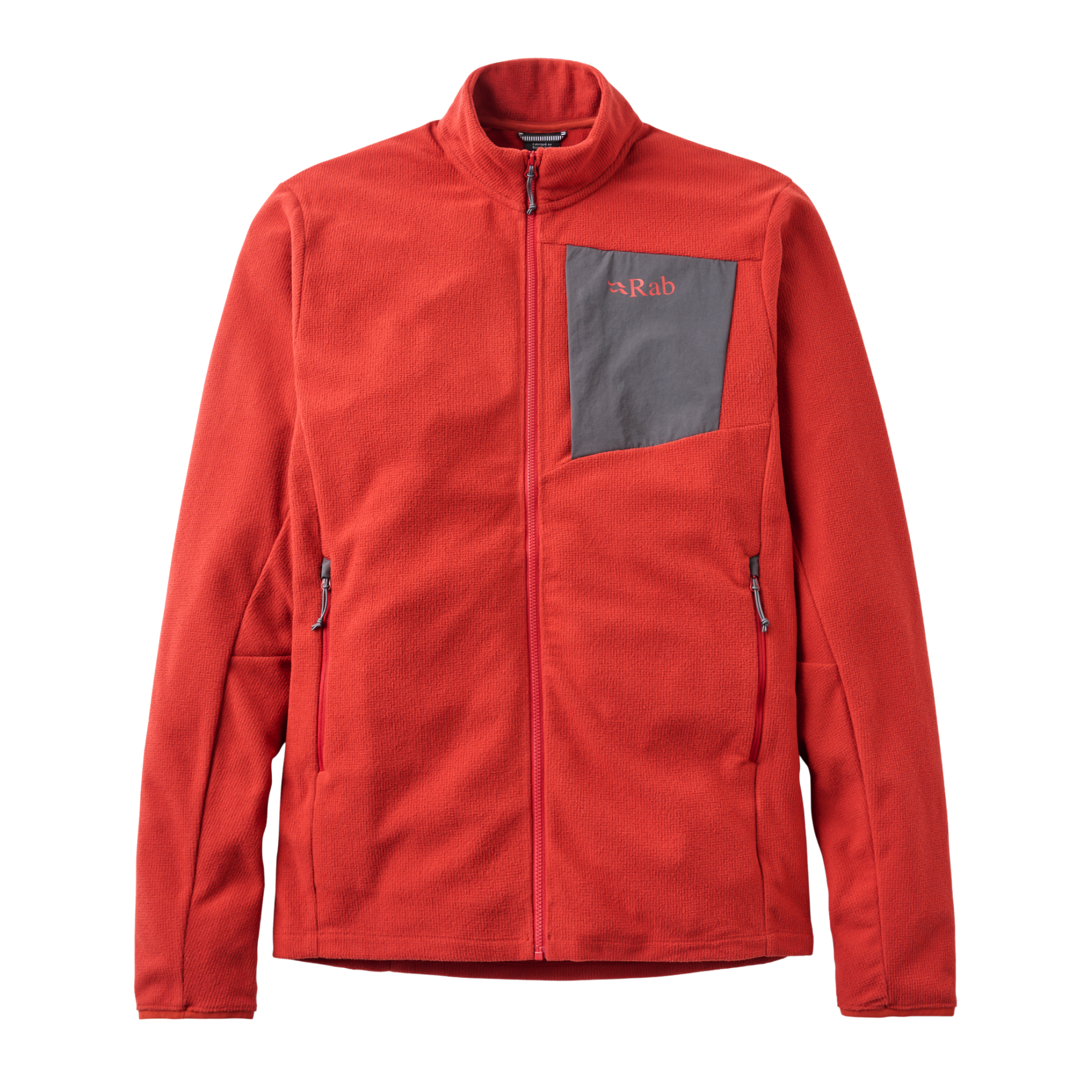 Rab Men's Tecton Full Zip Fleece (Tuscan Red)