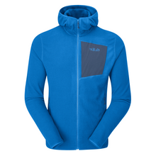 Load image into Gallery viewer, Rab Men's Tecton Full Zip Hooded Fleece (Maya Blue)