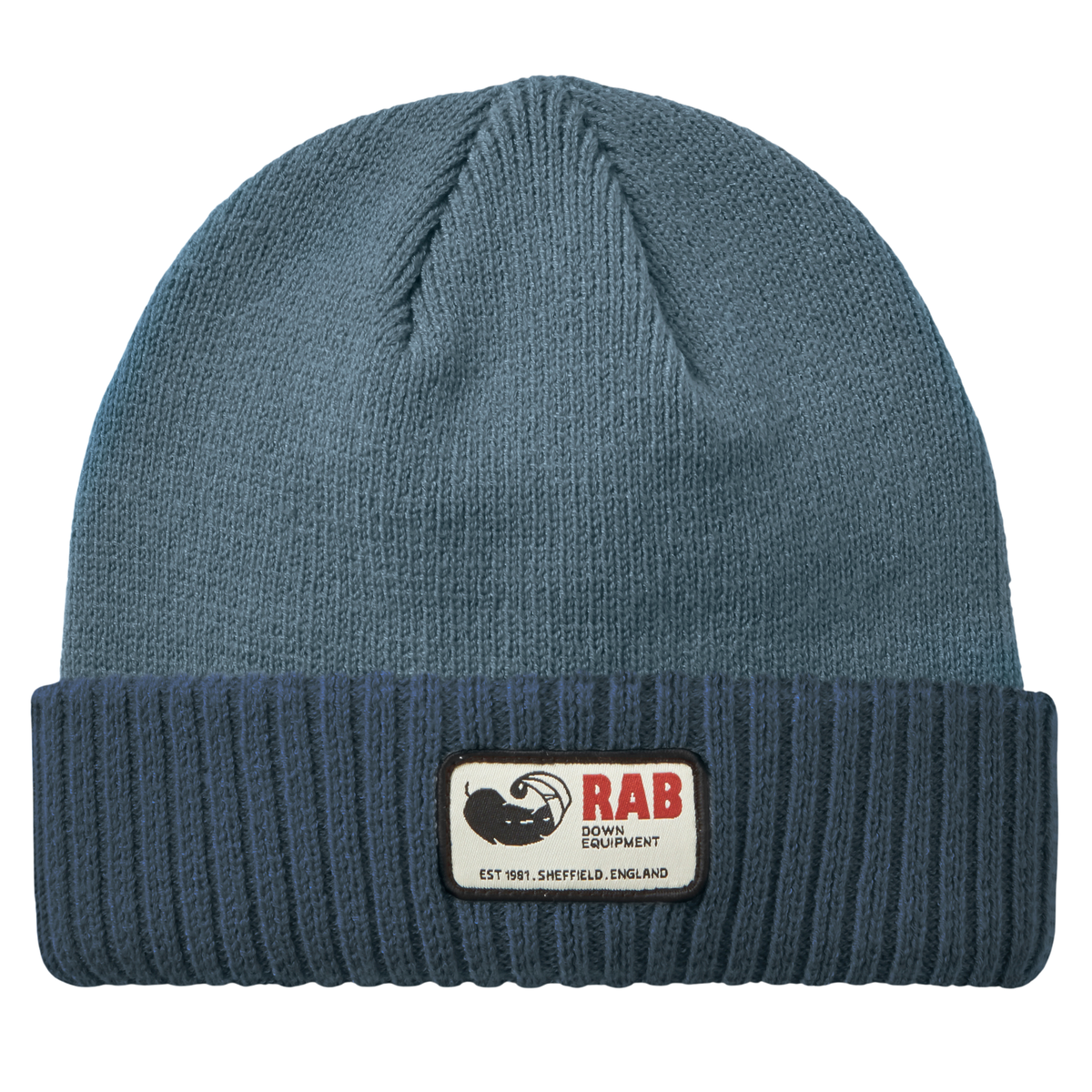 Rab Unisex Essential Beanie Hat Orion Blue Tempest Blue QAB-26