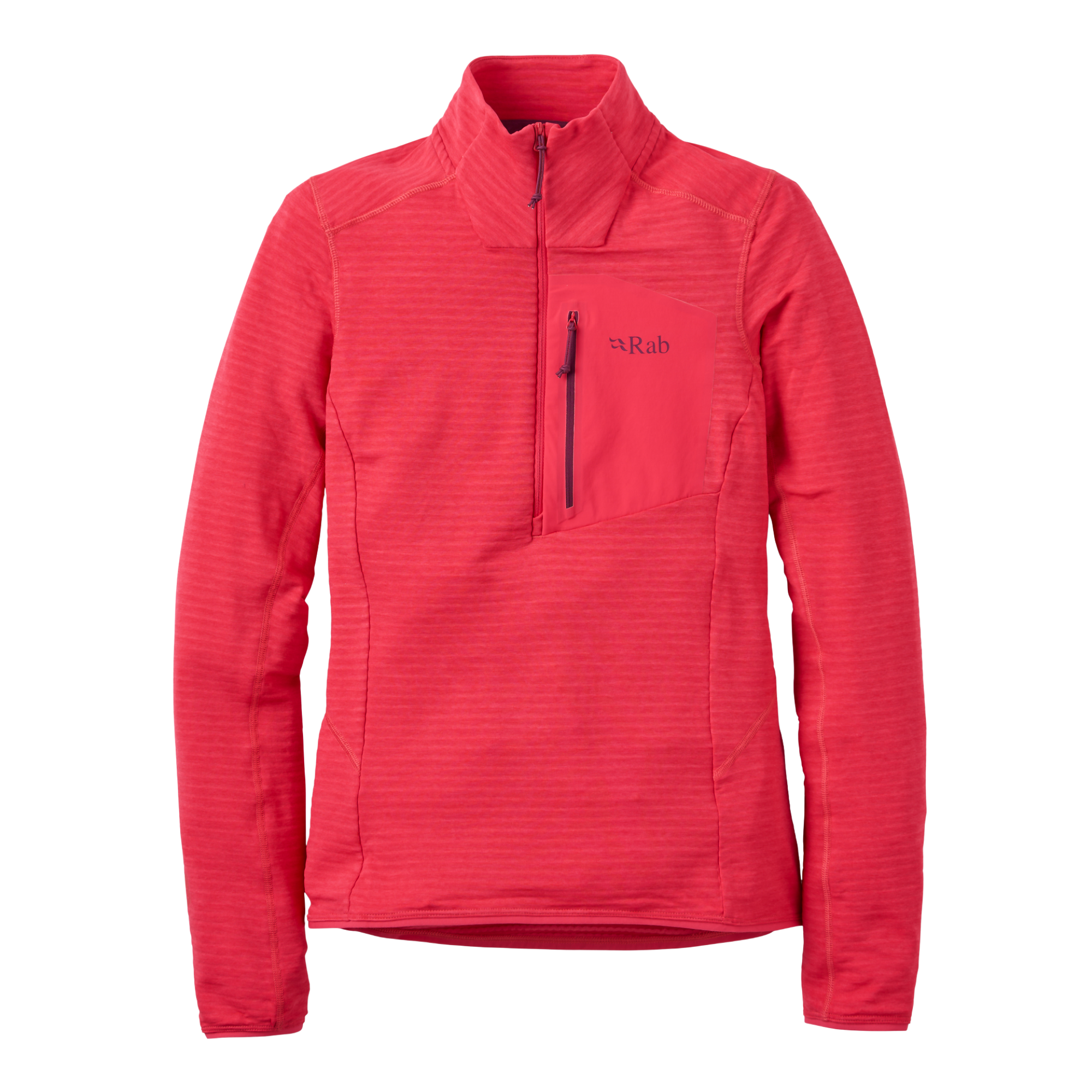 Rab Women's Ascendor Light Pull-On Half Zip Fleece Top (Watermelon)