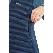 Load image into Gallery viewer, Rab Women's Cirrus Flex Insulated Vest (Tempest Blue)