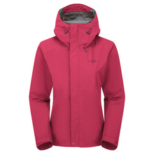 Load image into Gallery viewer, Rab Women's Downpour 2.5L Waterproof Jacket (Watermelon)