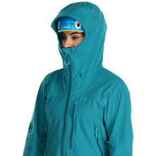 Load image into Gallery viewer, Rab Women's Firewall 3L Waterproof Jacket (Ultramarine)
