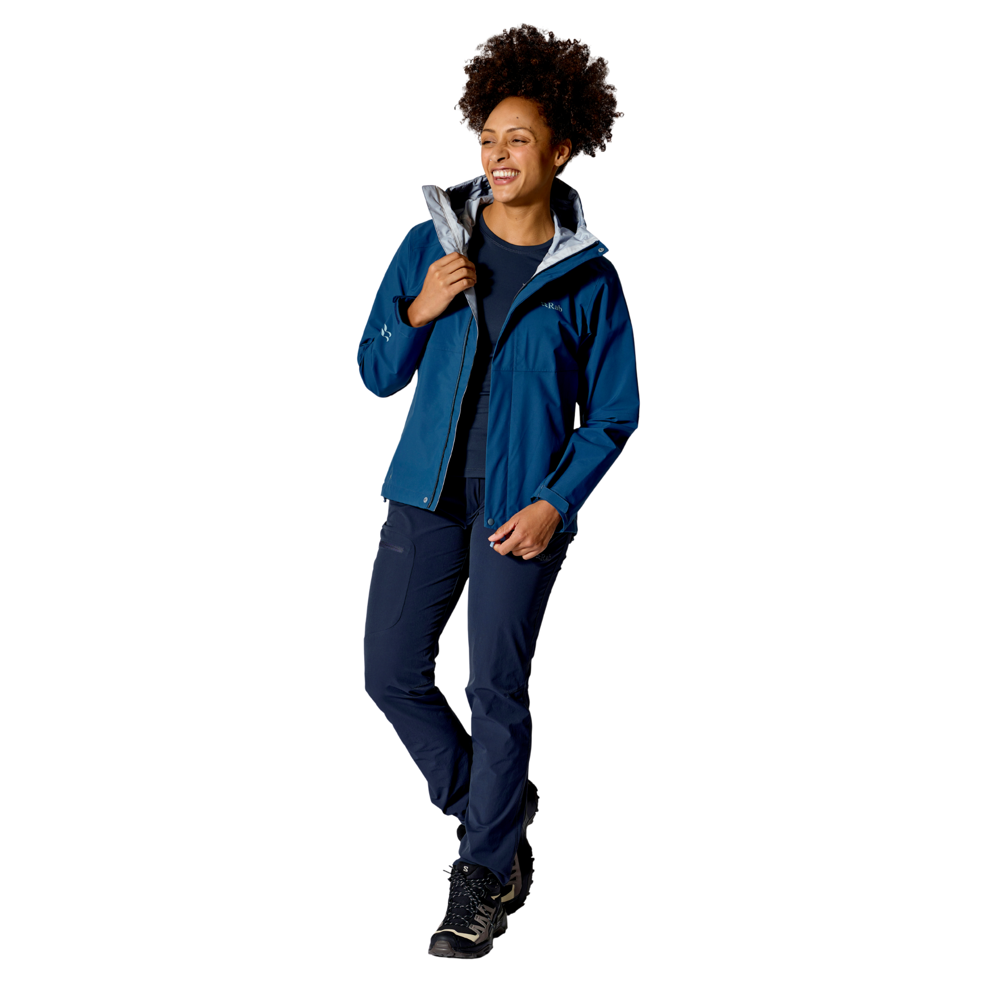 Rab Women's Firewall 3L Waterproof Jacket (Tempest Blue)