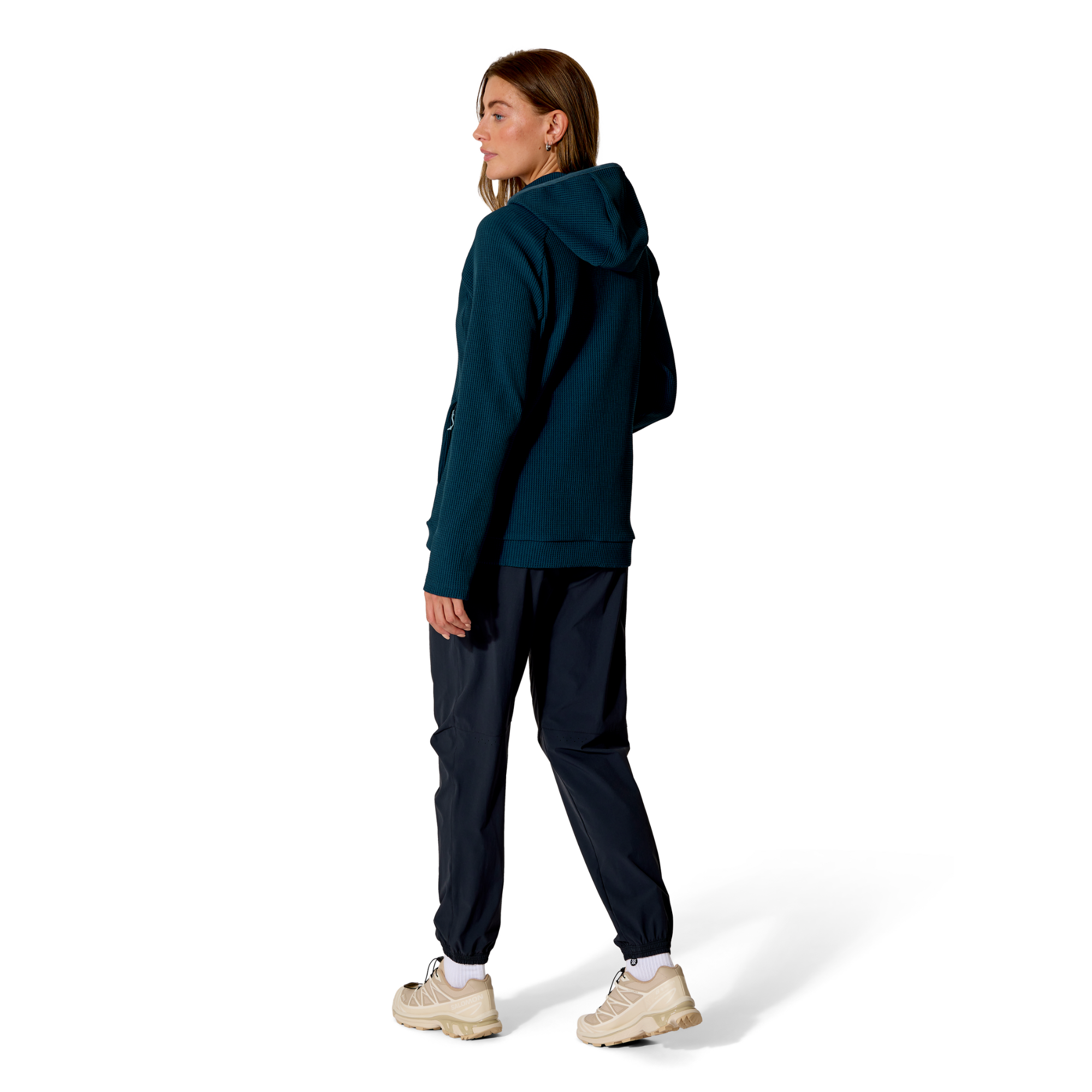 Rab Women's Hepton Pullover Hoodie (Tempest Blue)
