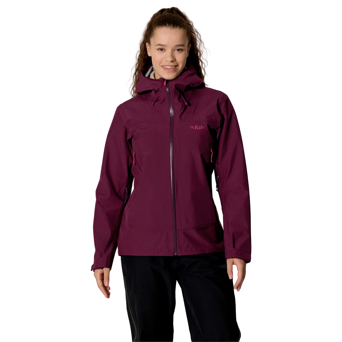 Rab Women's Namche 3L Gore-Tex Waterproof Jacket Mulberry MUL QWI-88