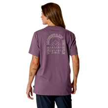 Load image into Gallery viewer, Rab Women's Stance Cirque Organic Cotton Short Sleeve Tee (Dark Iris)