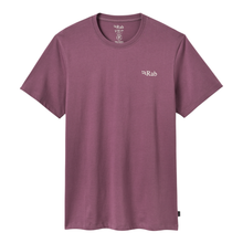 Load image into Gallery viewer, Rab Women's Stance Cirque Organic Cotton Short Sleeve Tee (Dark Iris)