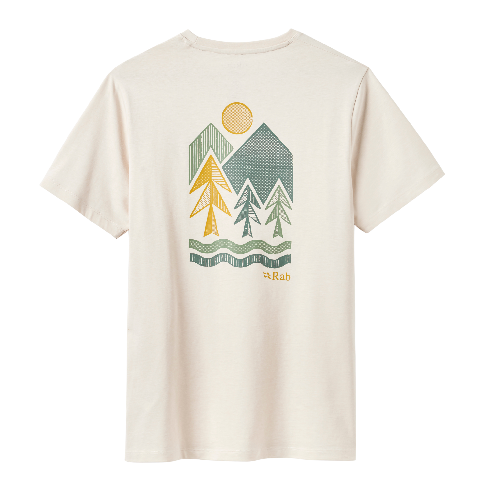 Rab Women's Stance Vista Organic Cotton Short Sleeve Tee (Ecru)