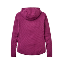 Load image into Gallery viewer, Rab Women's Stavel Hooded Full Zip Fleece (Mulberry)