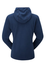 Load image into Gallery viewer, Rab Women&#39;s Tecton Full Zip Hooded Fleece (Deep Ink)
