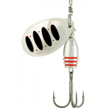 Load image into Gallery viewer, Rapture Windex Helix Spinning Metal Lure (Size 2/4.5g)(Silver/Black)