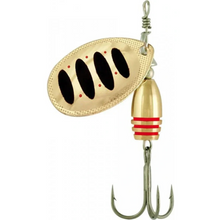 Load image into Gallery viewer, Rapture Windex Helix Spinning Metal Lure (Size 2/4.5g)(Gold/Black)