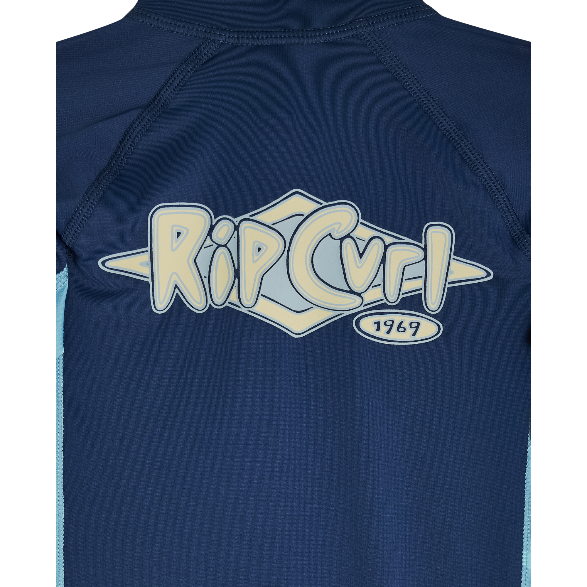 Rip Curl Kids Ride The Wave UPF50 Long Sleeve Sun Suit (Light Navy)(Ages 1-6)