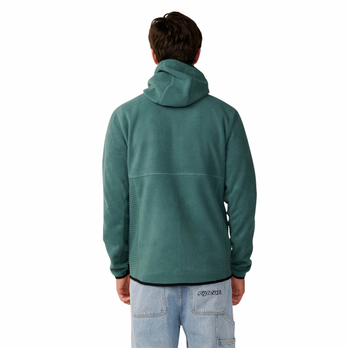 Rip Curl Men's Departed Polar Full Zip Fleece (Muted Green)