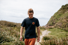 Load image into Gallery viewer, Rip Curl Men's Pacific Rinse Circle Short Sleeve Tee (Dark Navy)