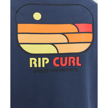 Load image into Gallery viewer, Rip Curl Men's Surf Revival Line Up Fleece Hoody (Light Navy)