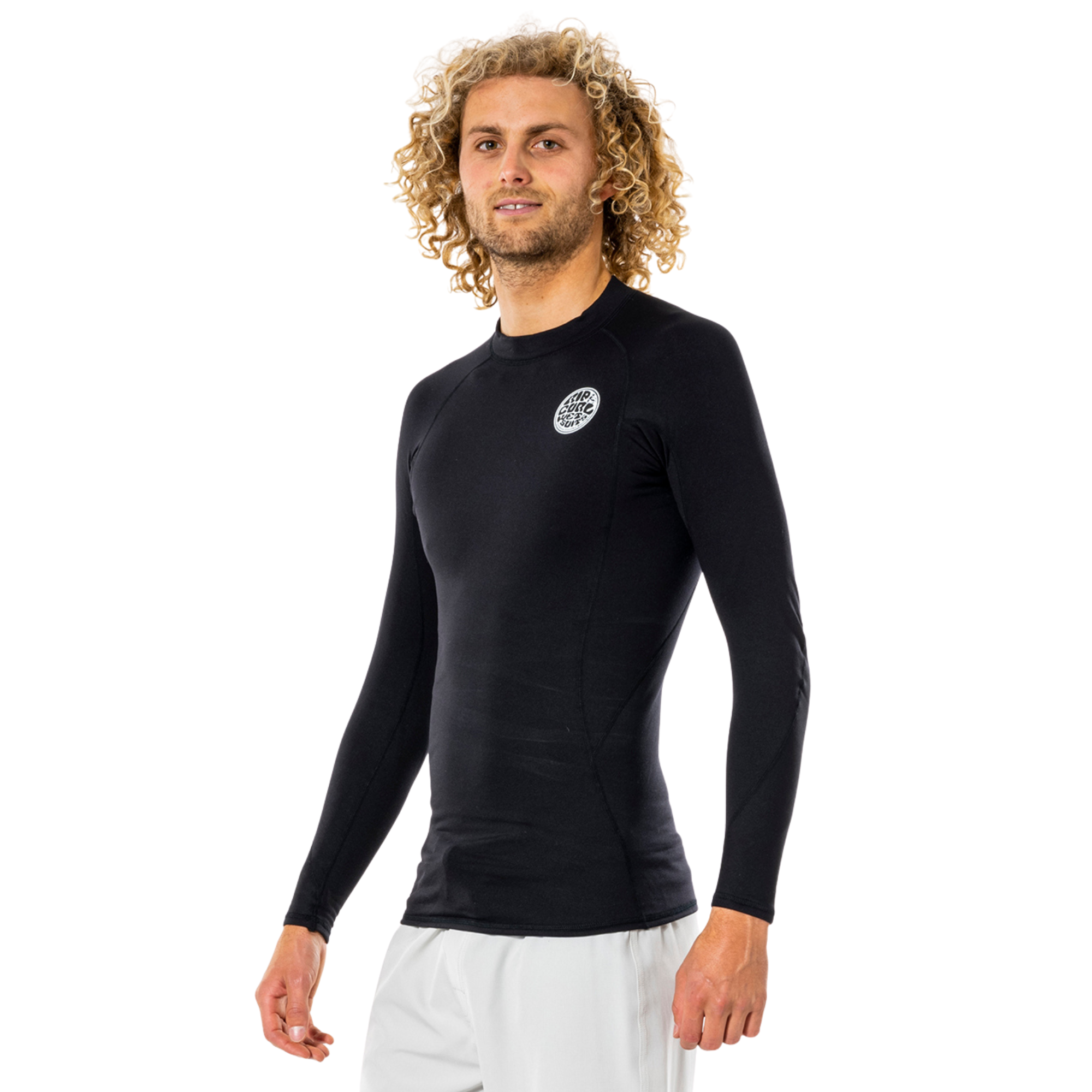 Rip Curl Men's Thermopro Long Sleeve Rash Vest (Black)