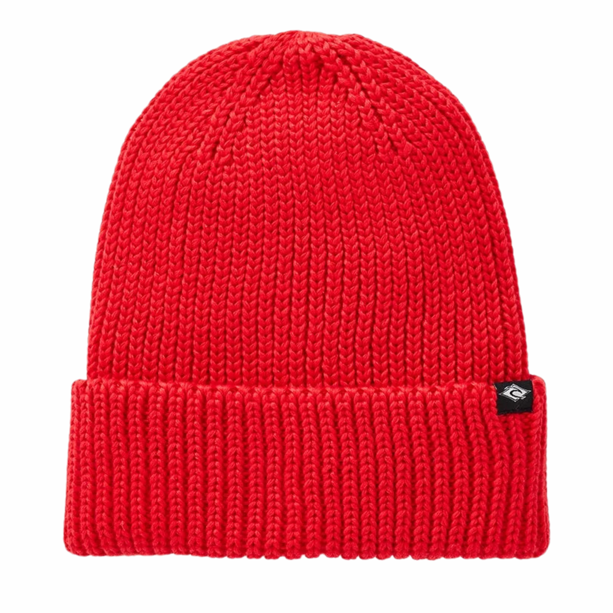 Rip Curl Unisex Premium Surf Shallow Beanie Hat (Bright Red)