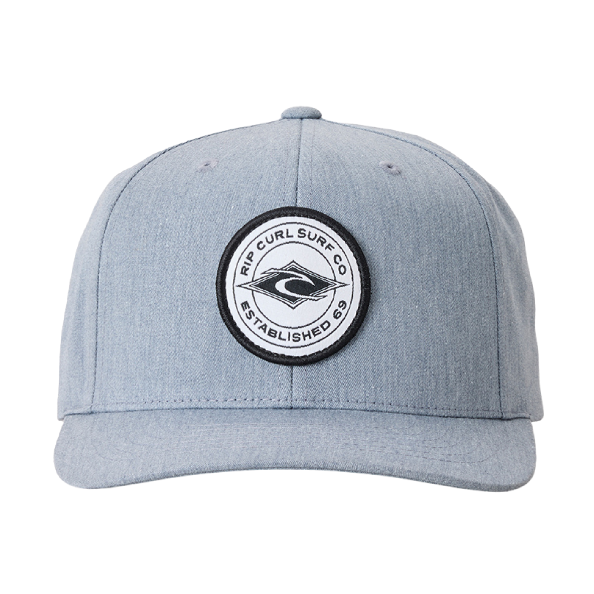 Rip Curl Unisex Stapler Snapback Cap (Grey Heather)