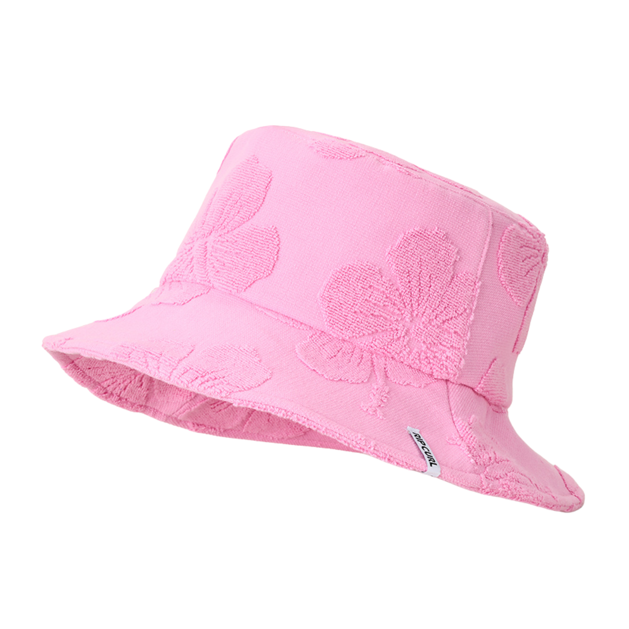 Rip Curl Unisex Sun Rays Terry Bucket Hat (Pink)