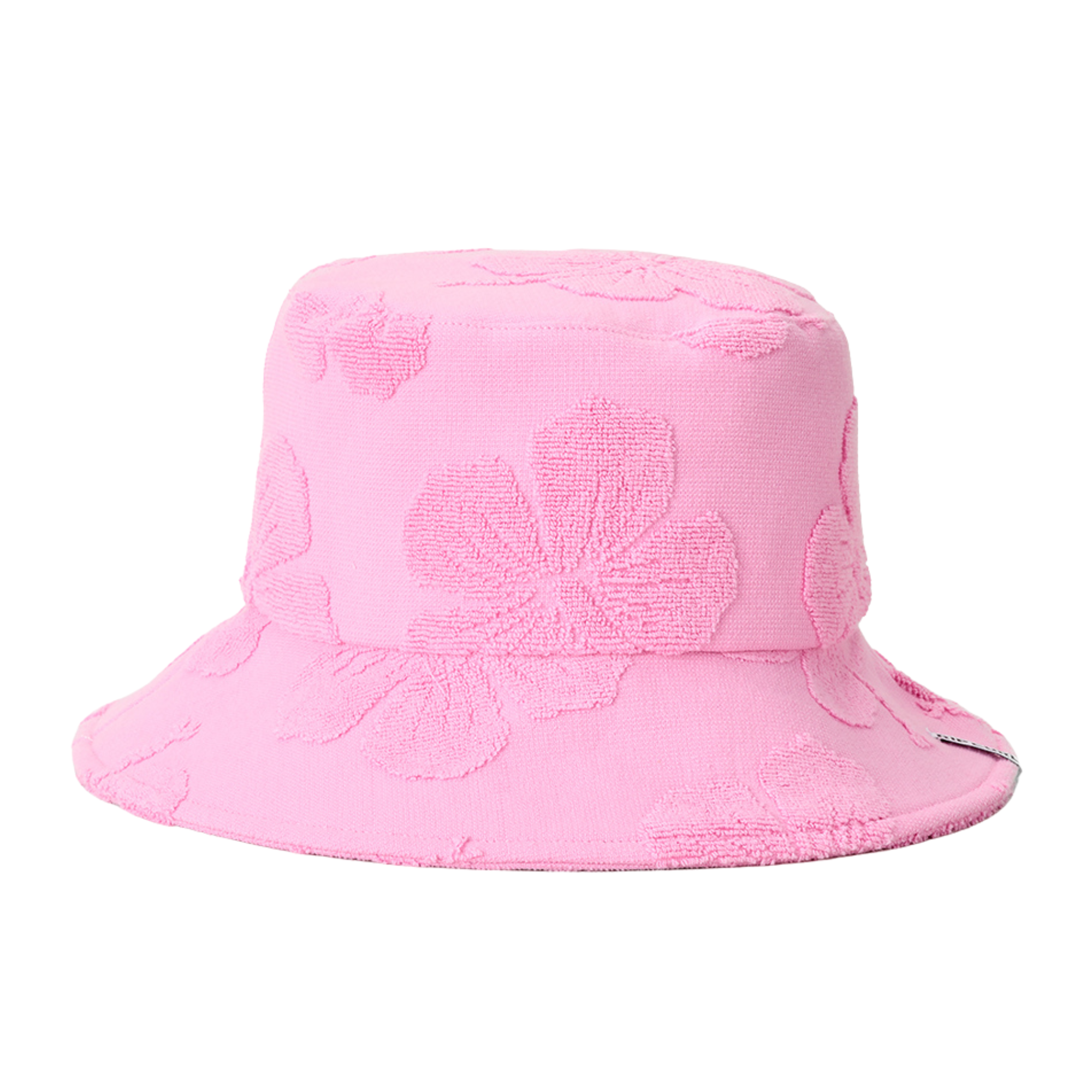 Rip Curl Unisex Sun Rays Terry Bucket Hat (Pink)