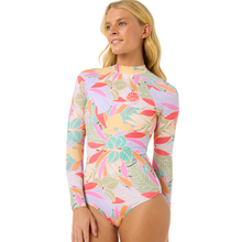 Load image into Gallery viewer, Rip Curl Women's Cala Vadella UPF50 Long Sleeve Surf/Swim Suit (Multico)