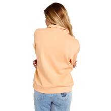 Load image into Gallery viewer, Rip Curl Women's Heart Half Zip Fleece (Peach)