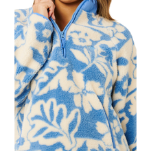 Load image into Gallery viewer, Rip Curl Women's Party Pack Polar Half Zip Fleece (Blue)