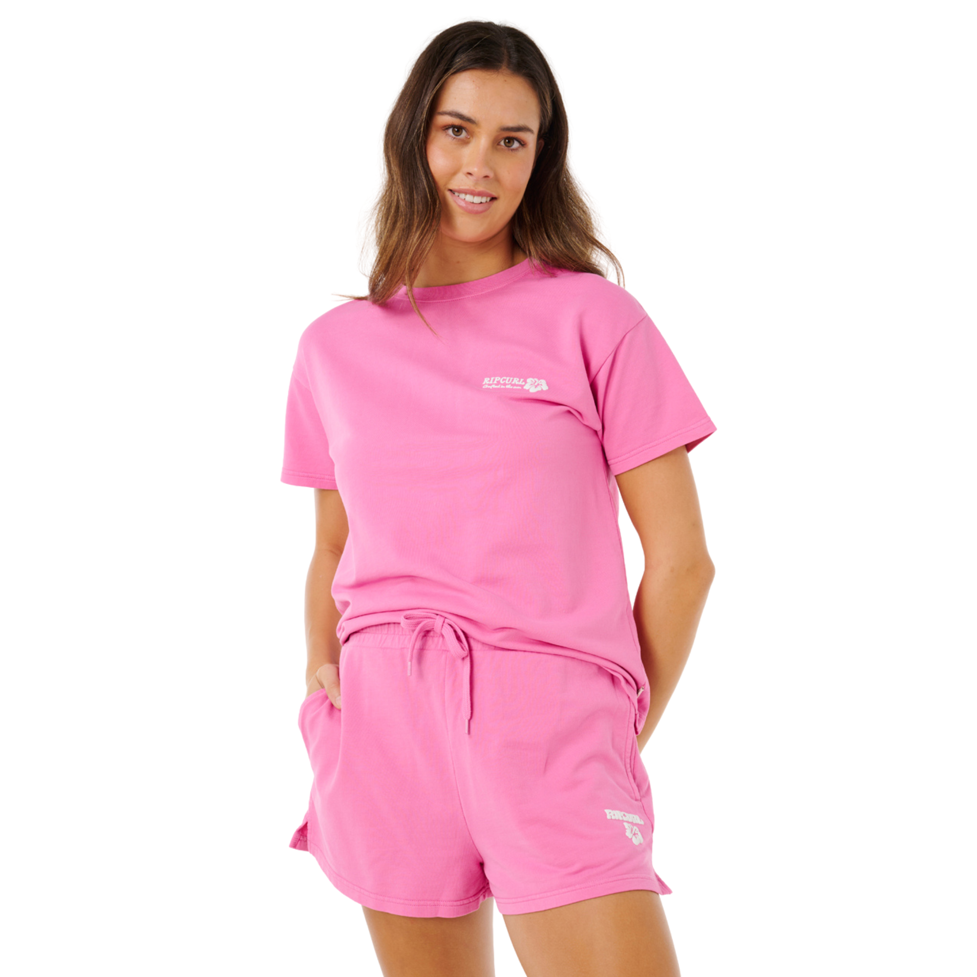 Rip Curl Women's Surf Puff Shorts (Super Pink)