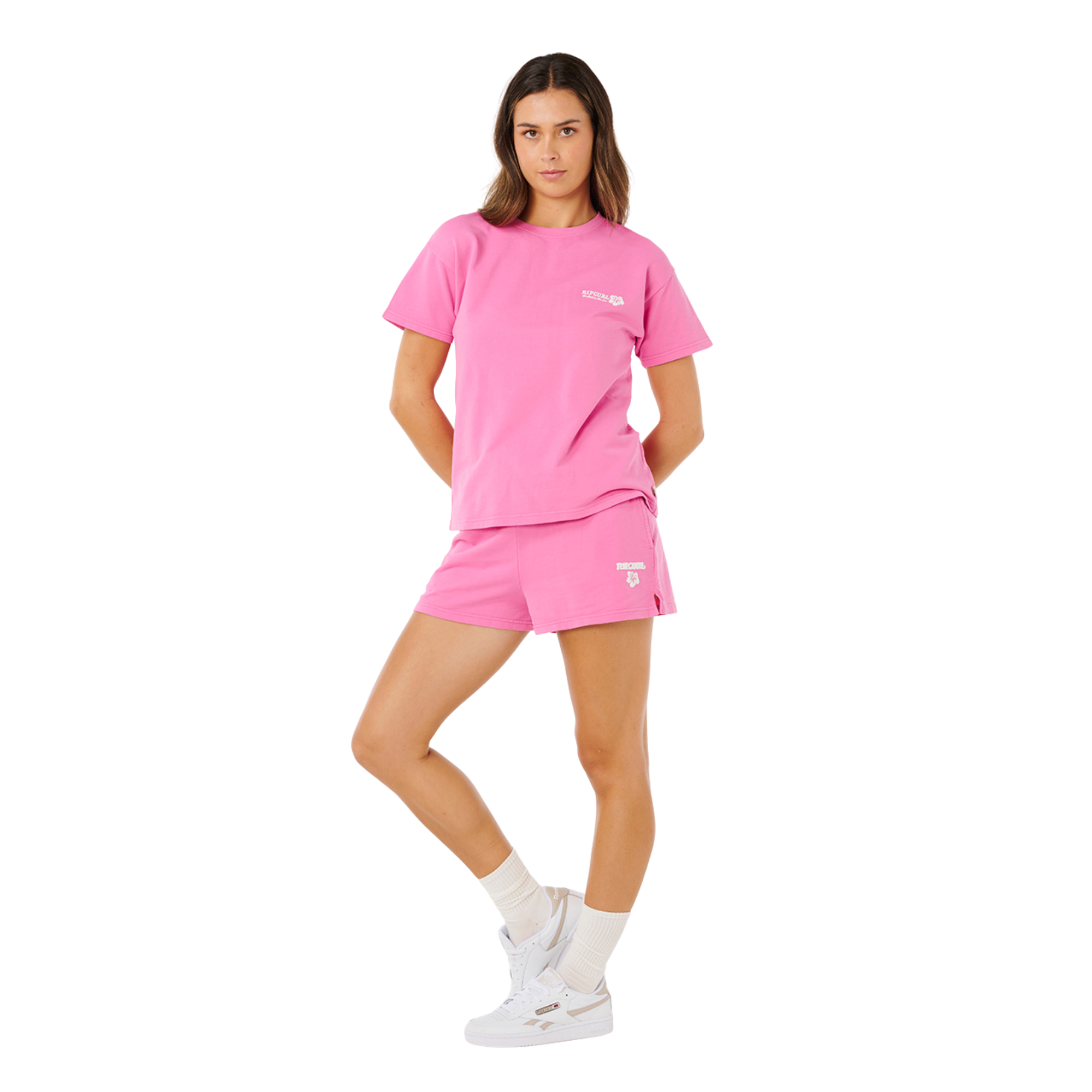 Rip Curl Women's Surf Puff Shorts (Super Pink)