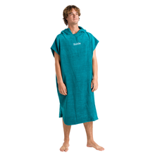 Load image into Gallery viewer, Robie Original - Adult Unisex Hooded Short Sleeve Changing Robe (Teal)