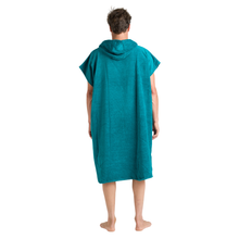 Load image into Gallery viewer, Robie Original - Adult Unisex Hooded Short Sleeve Changing Robe (Teal)
