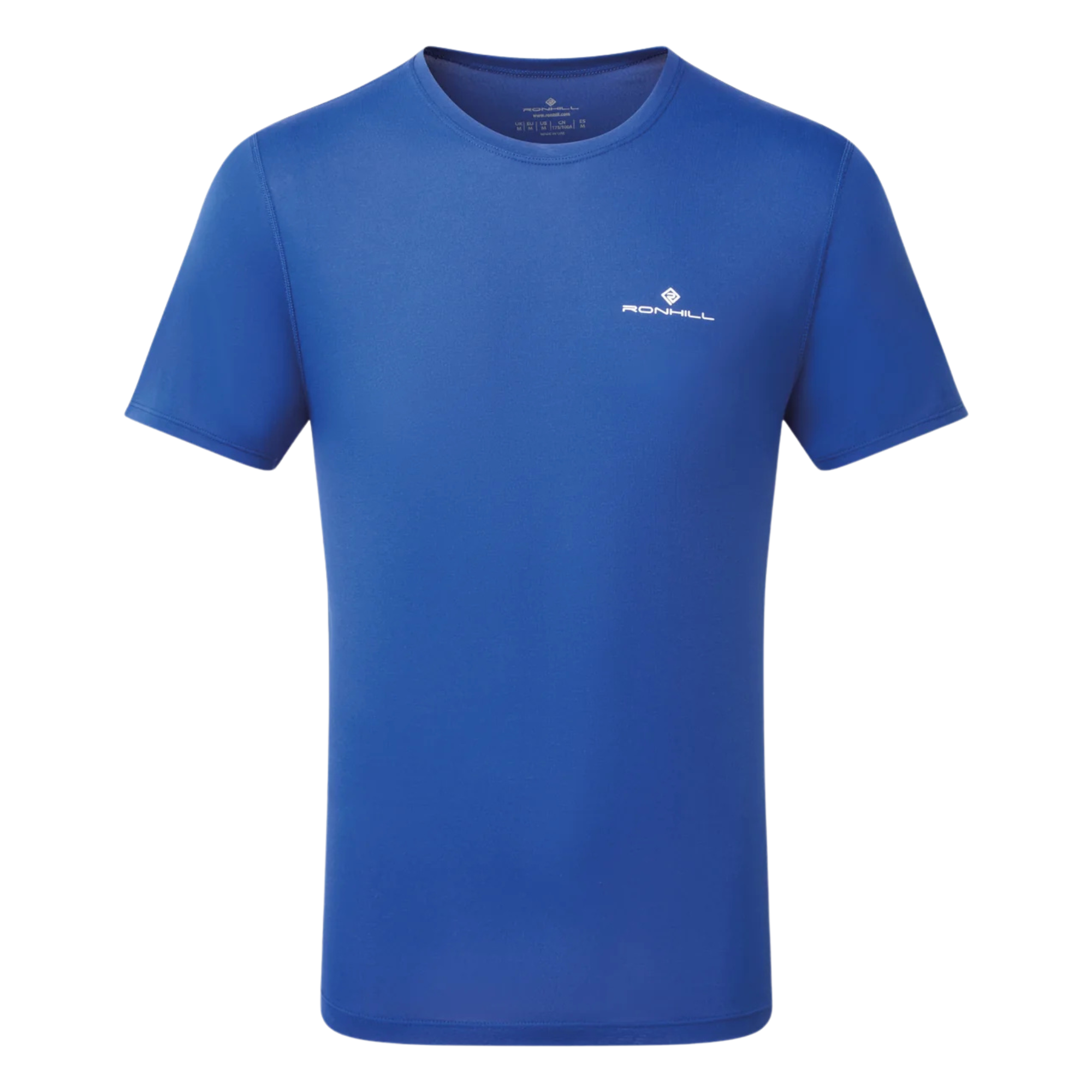 Ronhill Men's Core Short Sleeve Technical Tee (Dark Cobalt/Bright White)