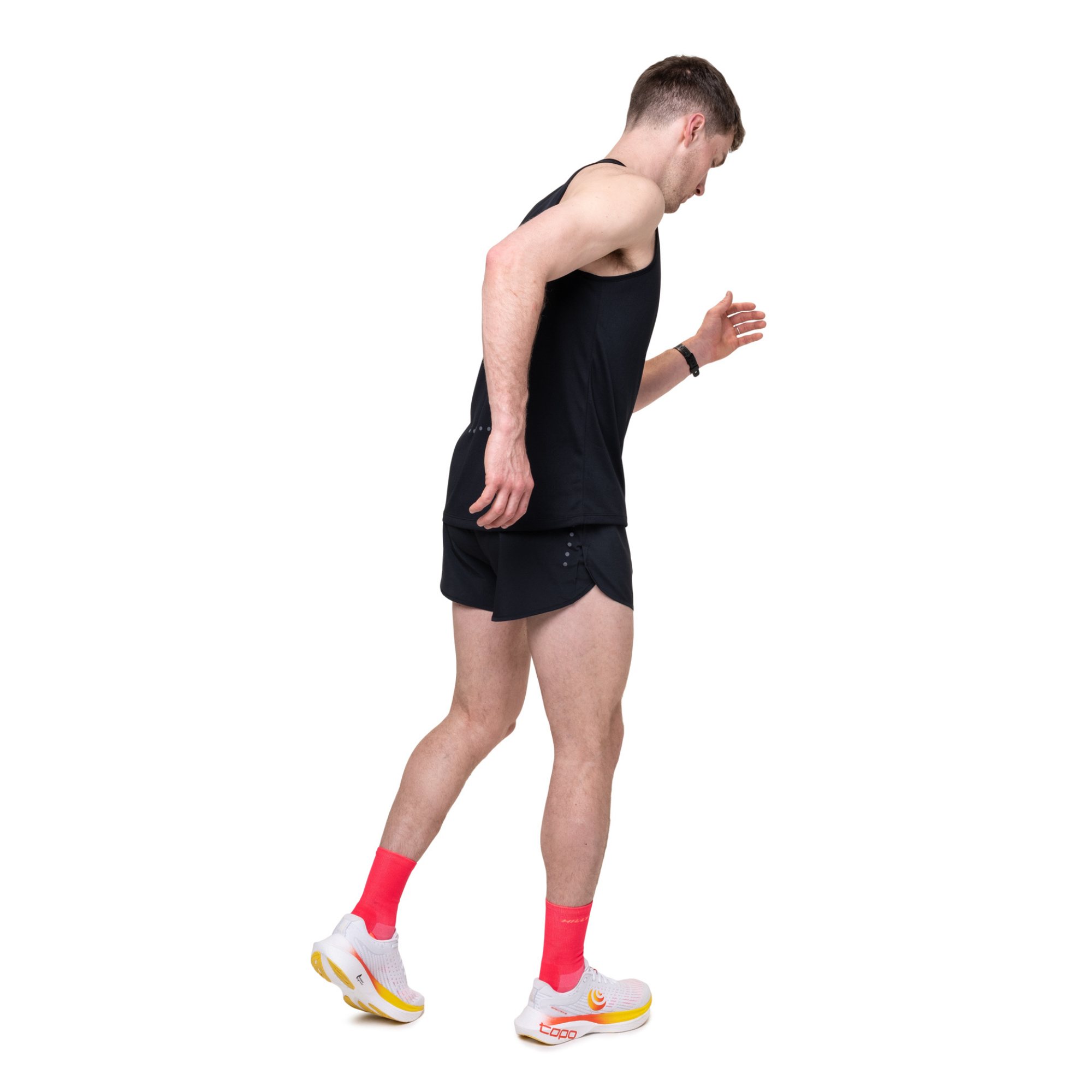 Ronhill Men's Core Technical Vest (Black/Bright White)