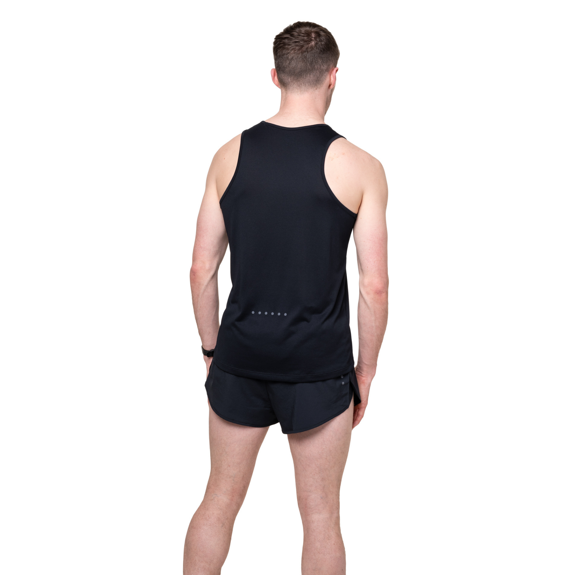 Ronhill Men's Core Technical Vest (Black/Bright White)