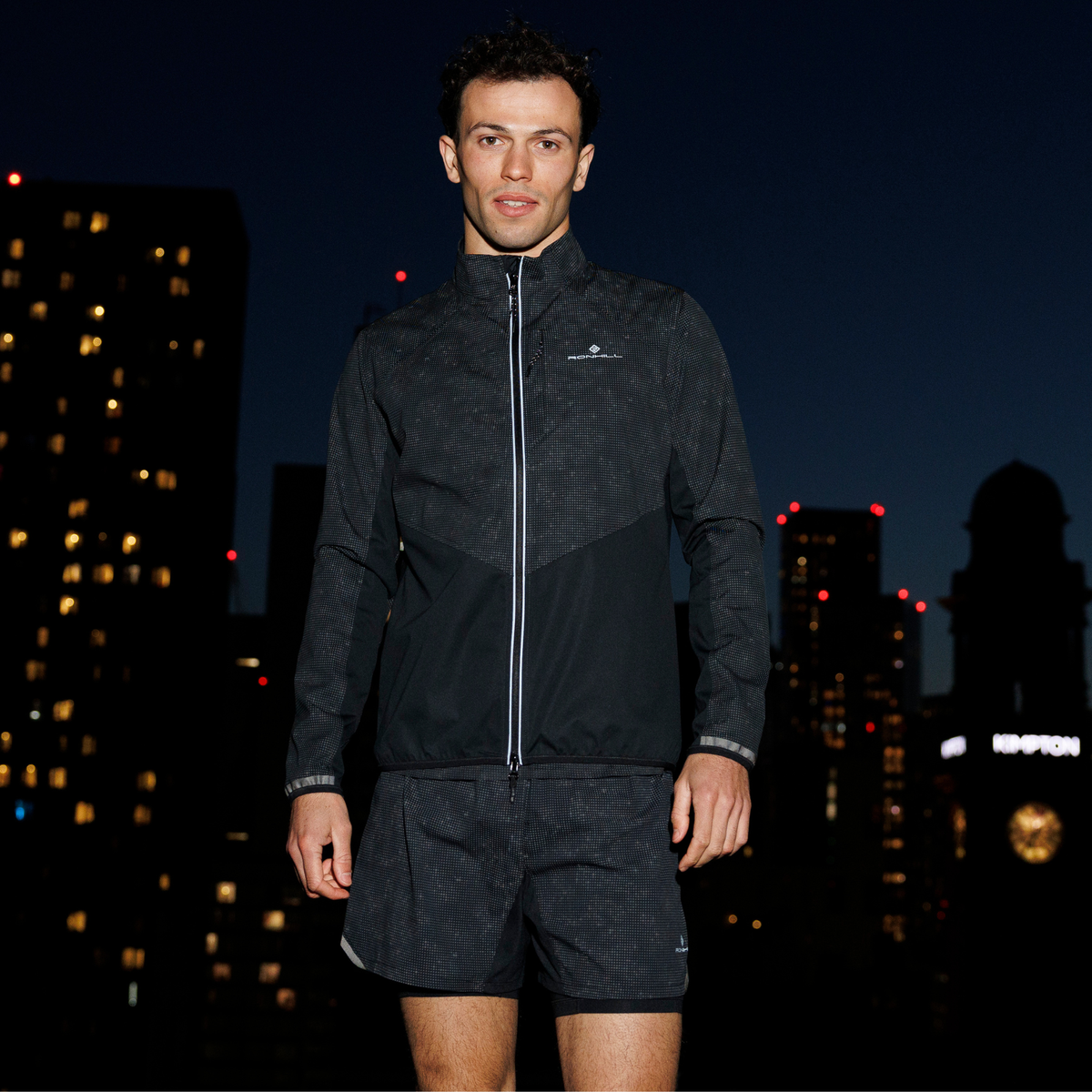 Ronhill Men's Tech Reflect Lux Jacket (Black/Reflect)