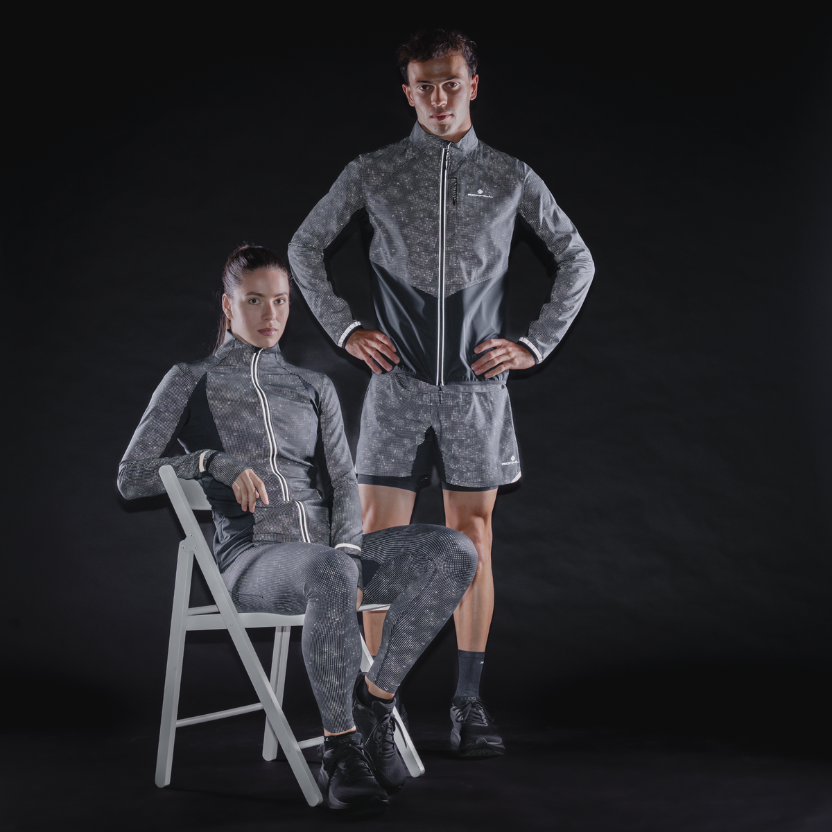 Ronhill Men's Tech Reflect Lux Jacket (Black/Reflect)