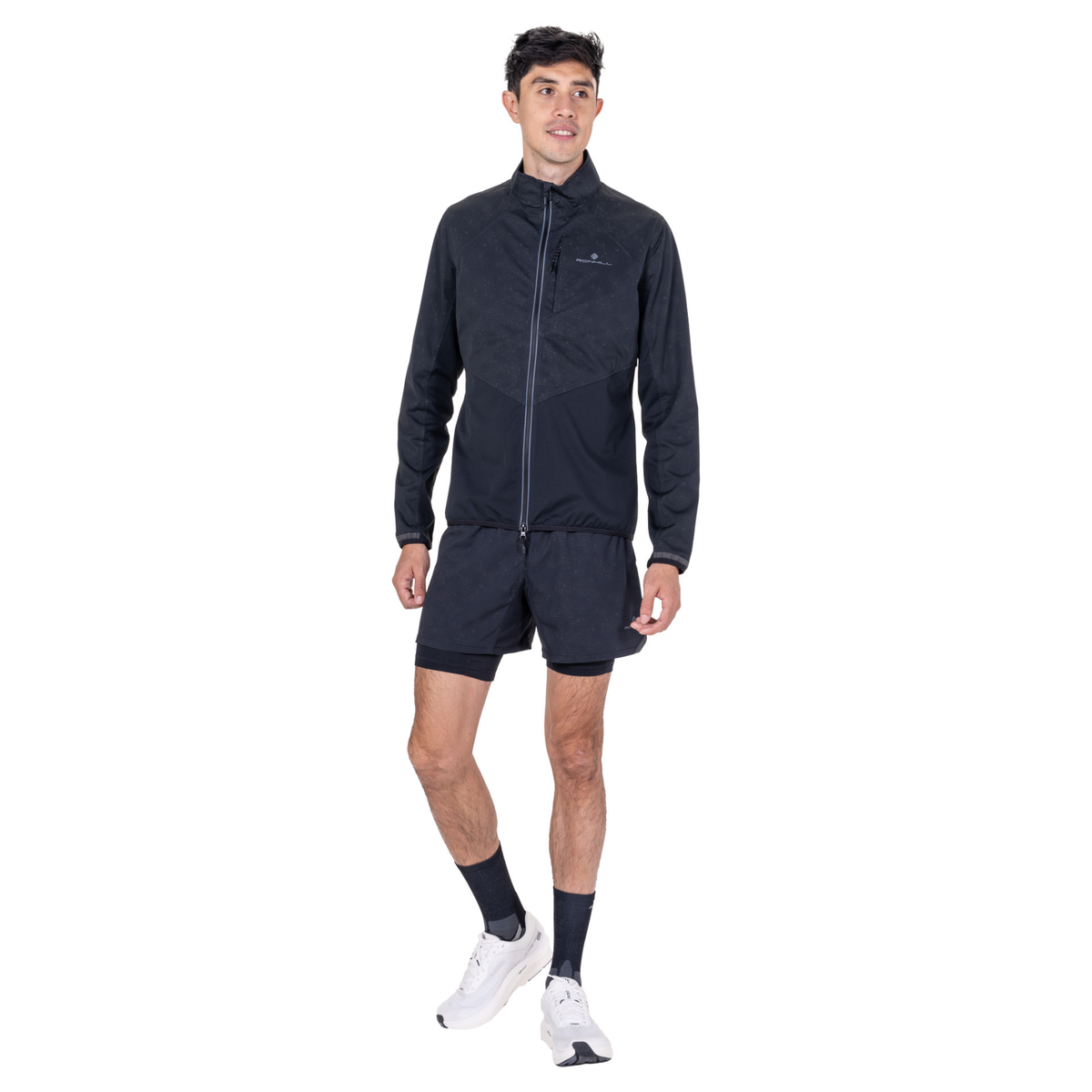 Ronhill Men's Tech Reflect Lux Jacket (Black/Reflect)