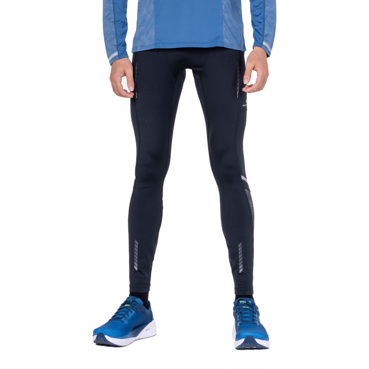 Ronhill Men's Tech Reflect Tights (Black/Reflect)
