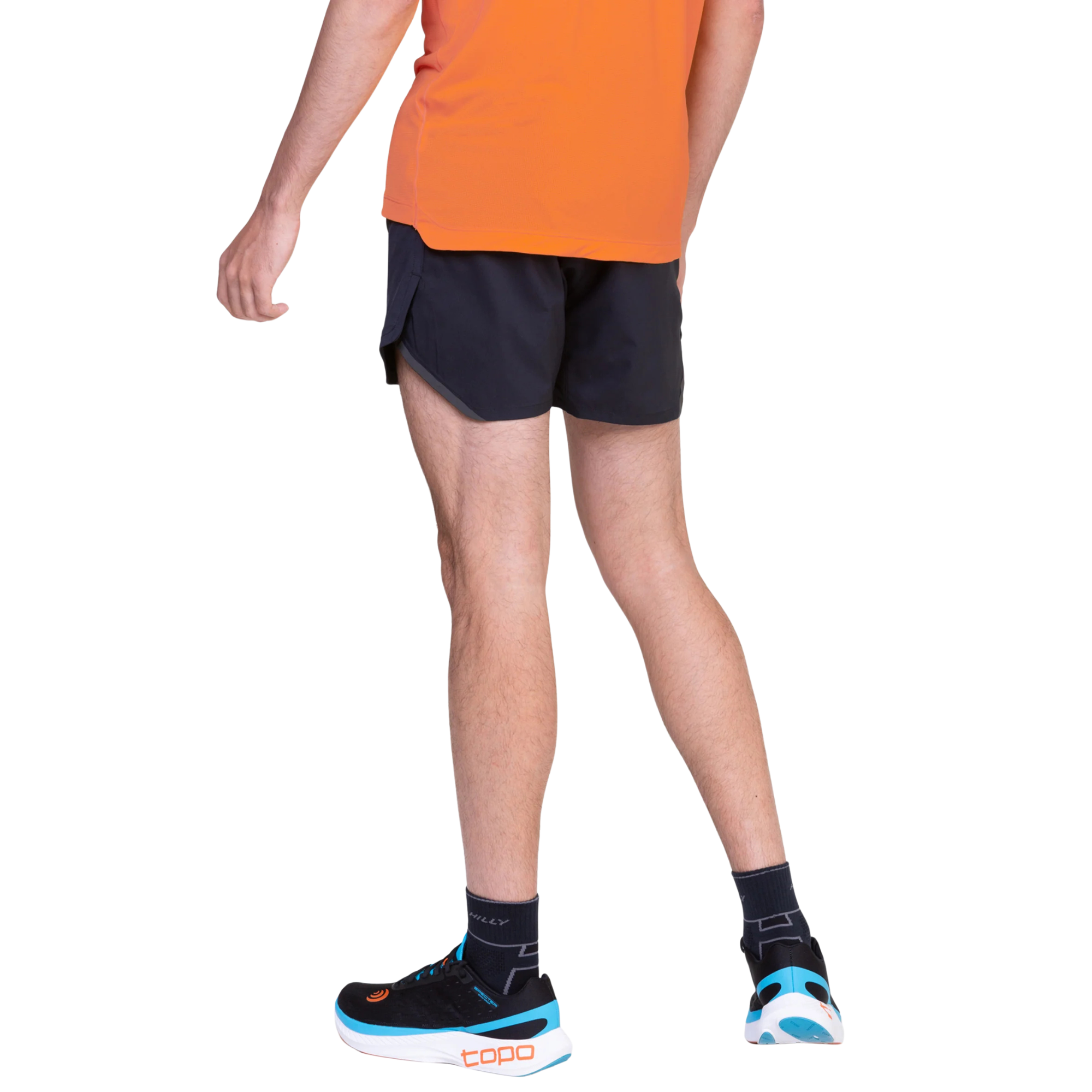 Ronhill Men's Tech Shorts (All Black)(5in)