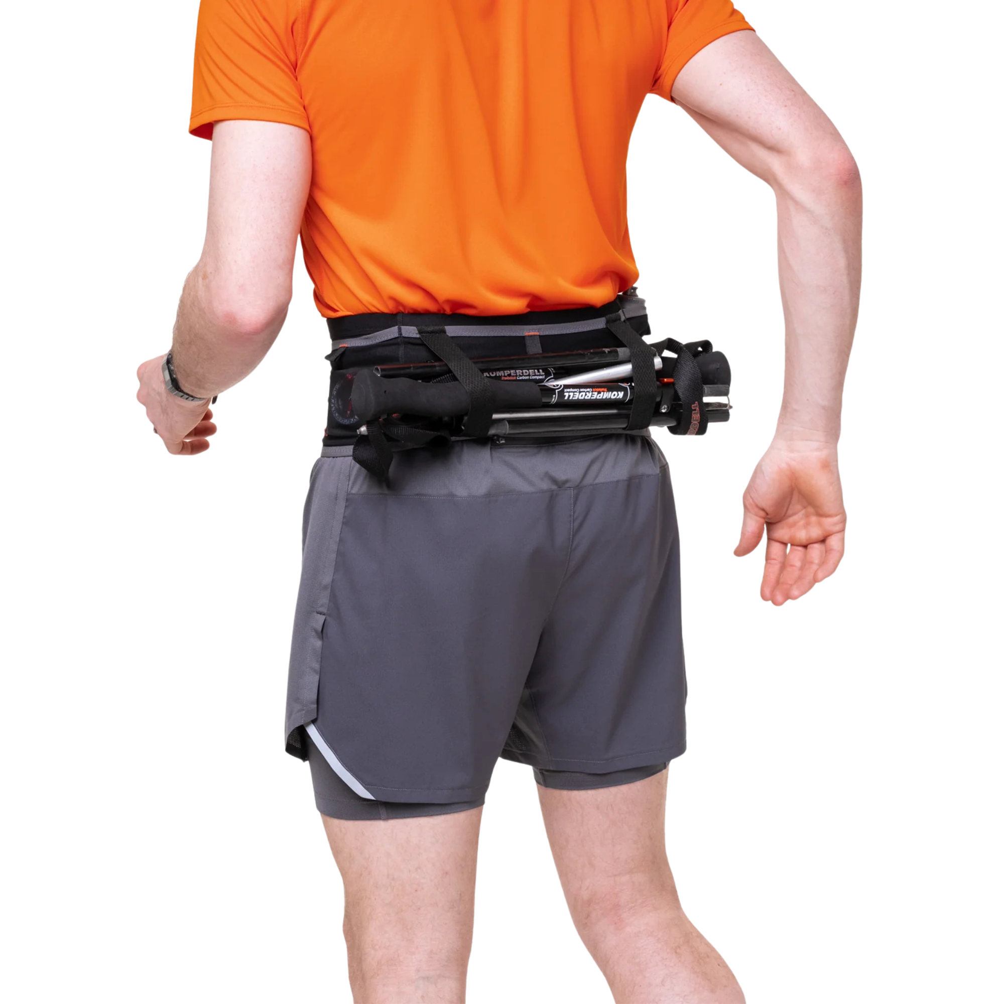 Ronhill Unisex Speed 360 Running Belt (Black/Ronhill Red)