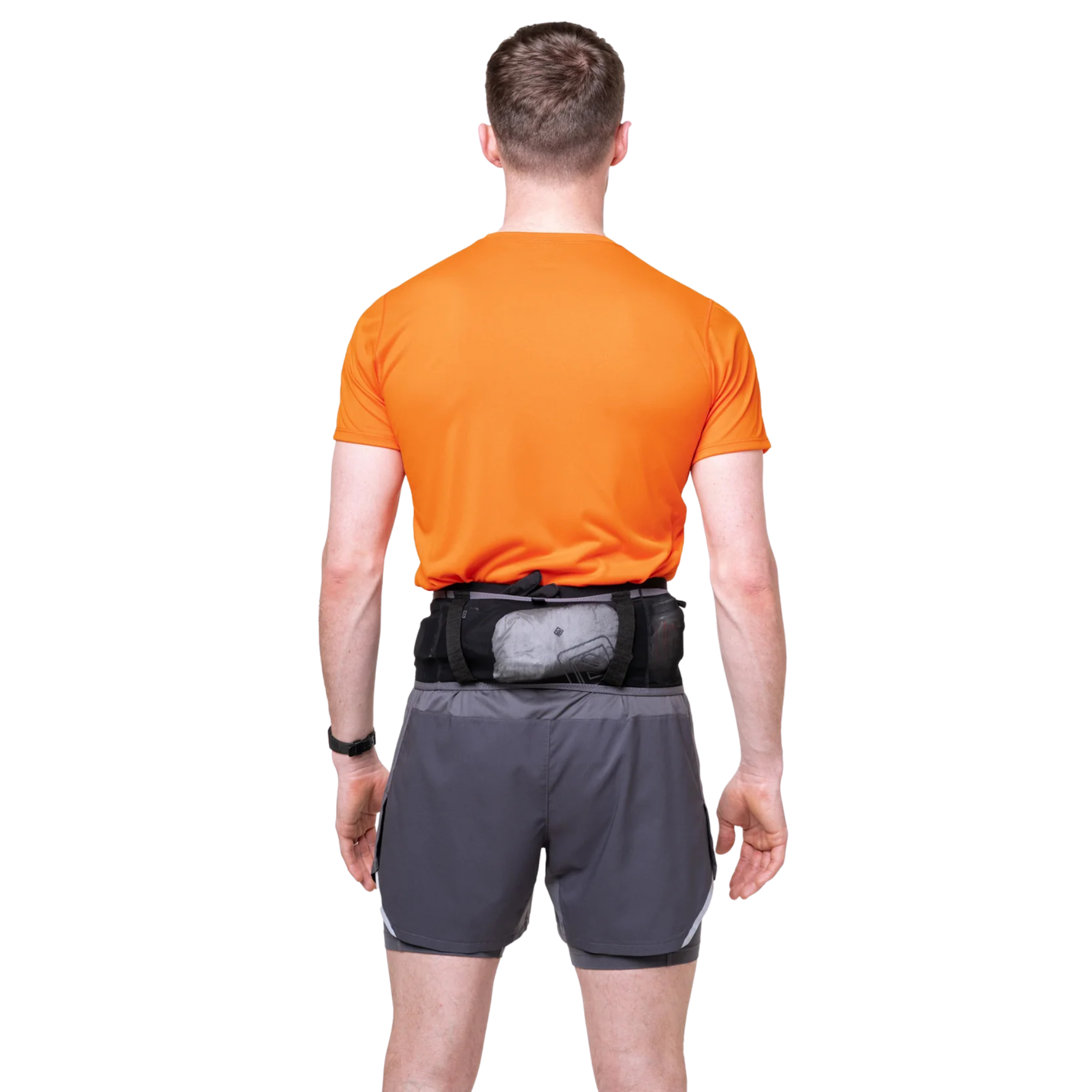 Ronhill Unisex Speed 360 Running Belt (Black/Ronhill Red)