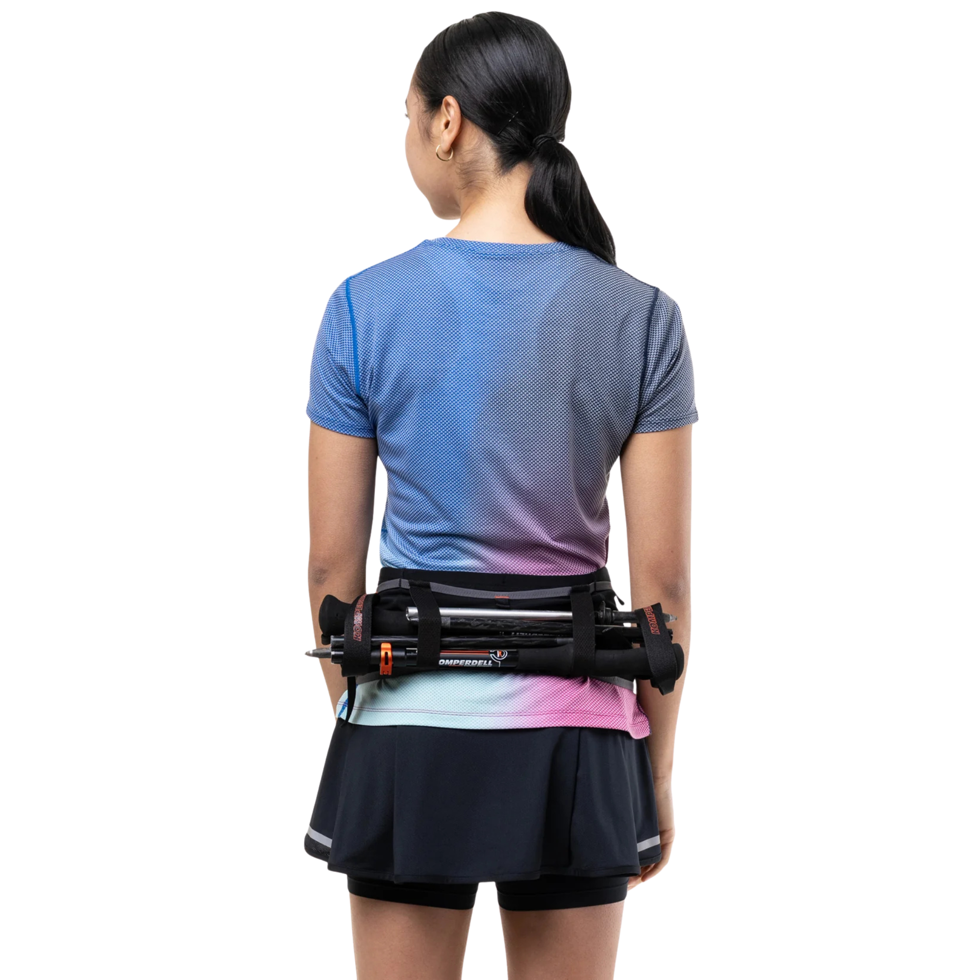 Ronhill Unisex Speed 360 Running Belt (Black/Ronhill Red)