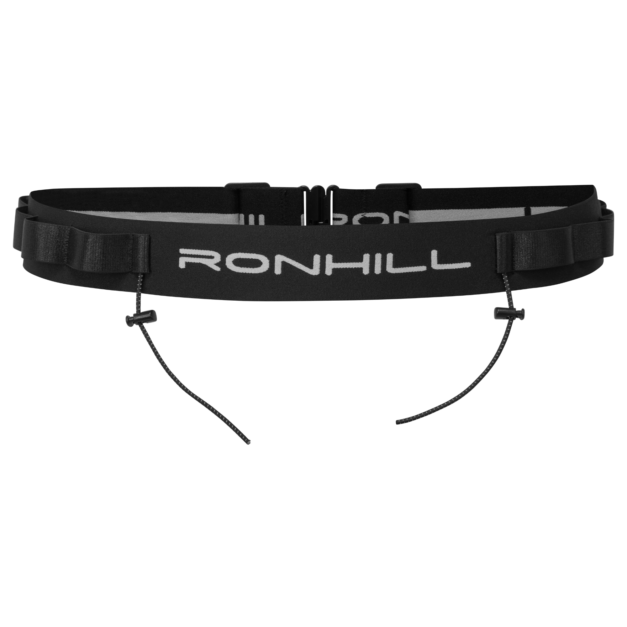 Ronhill Unisex Race Number Belt (All Black)