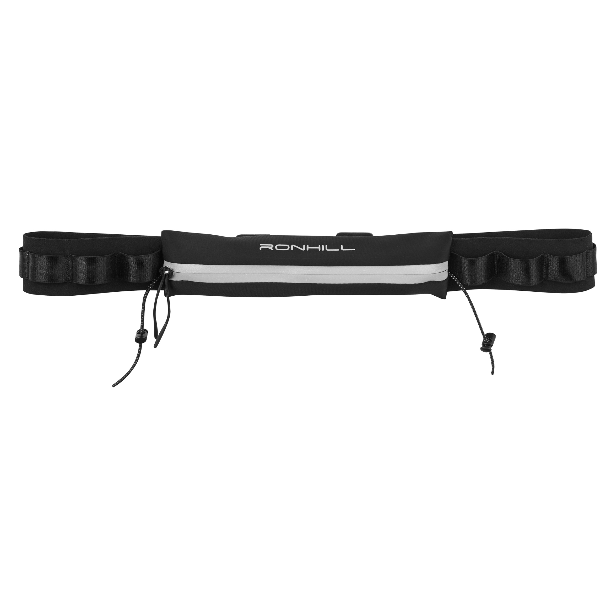 Ronhill Unisex Race Number Belt (All Black)