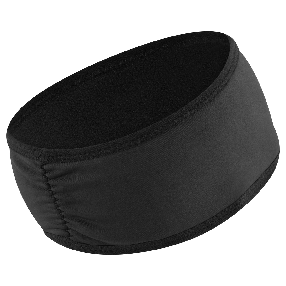 Ronhill Unisex Wind-Block Headband (All Black)