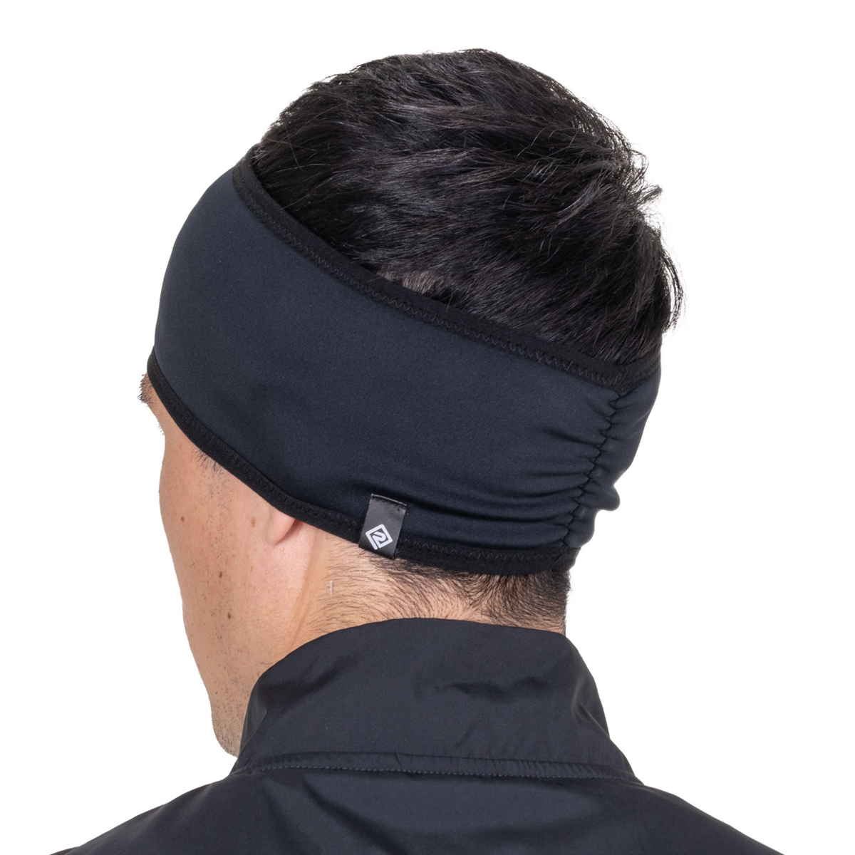 Ronhill Unisex Wind-Block Headband (All Black)
