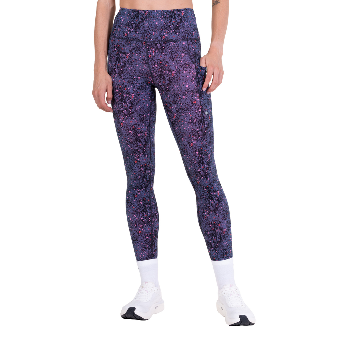 Ronhill Women's Tech Contour Tights (Ditsy Flora)
